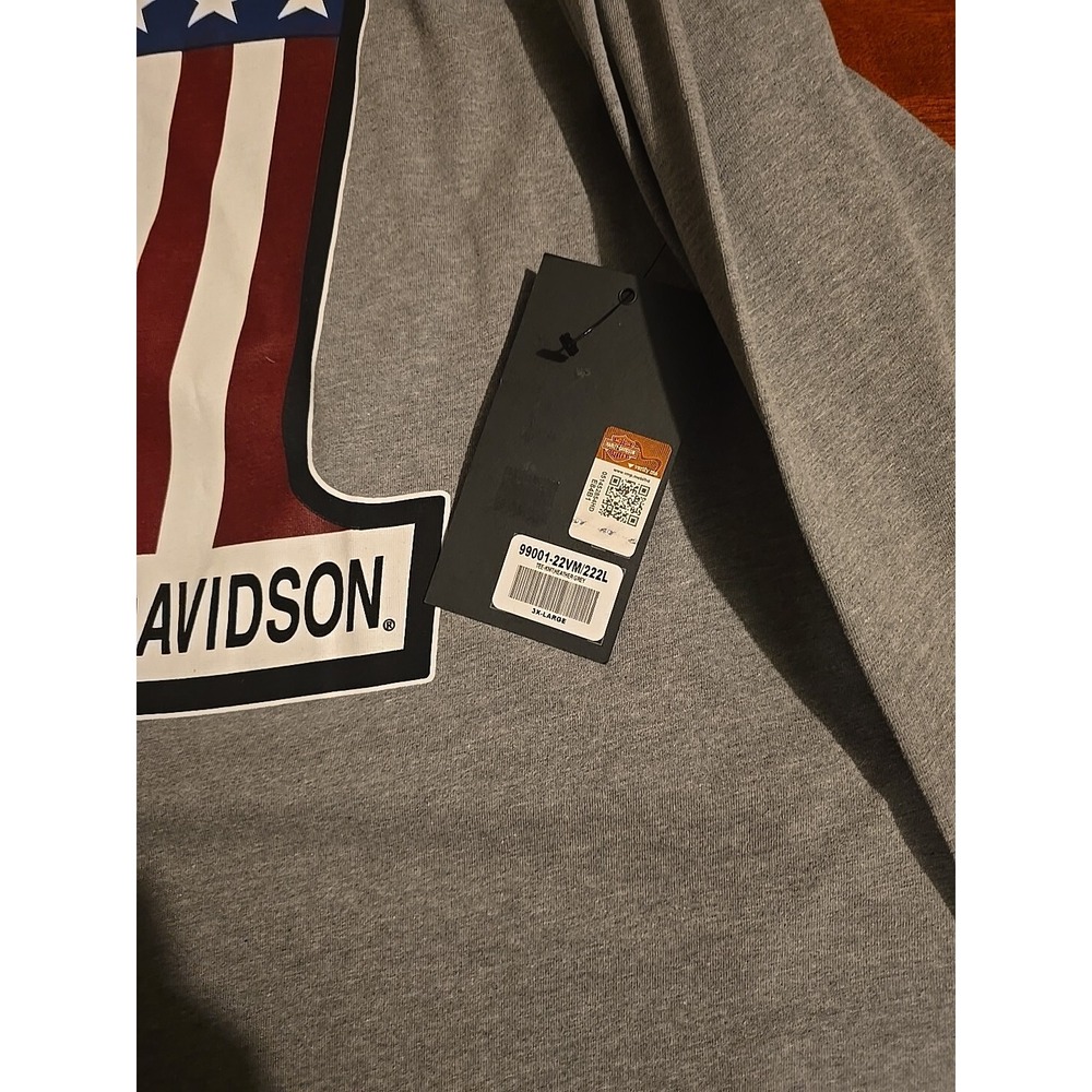 Harley Davidson‎ Sweatshirt Men's Size 3XL #1 Pullover Crew Neck 98759-20VM - Picture 2 of 3